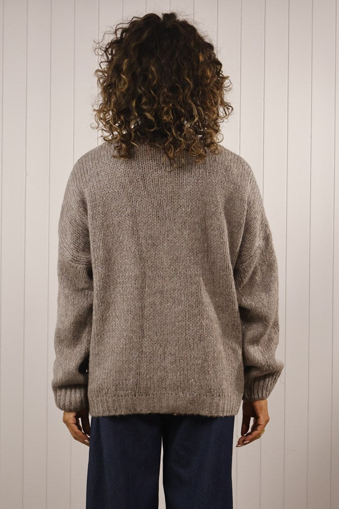 Goose Island Chunky Knit Button Front Cardigan