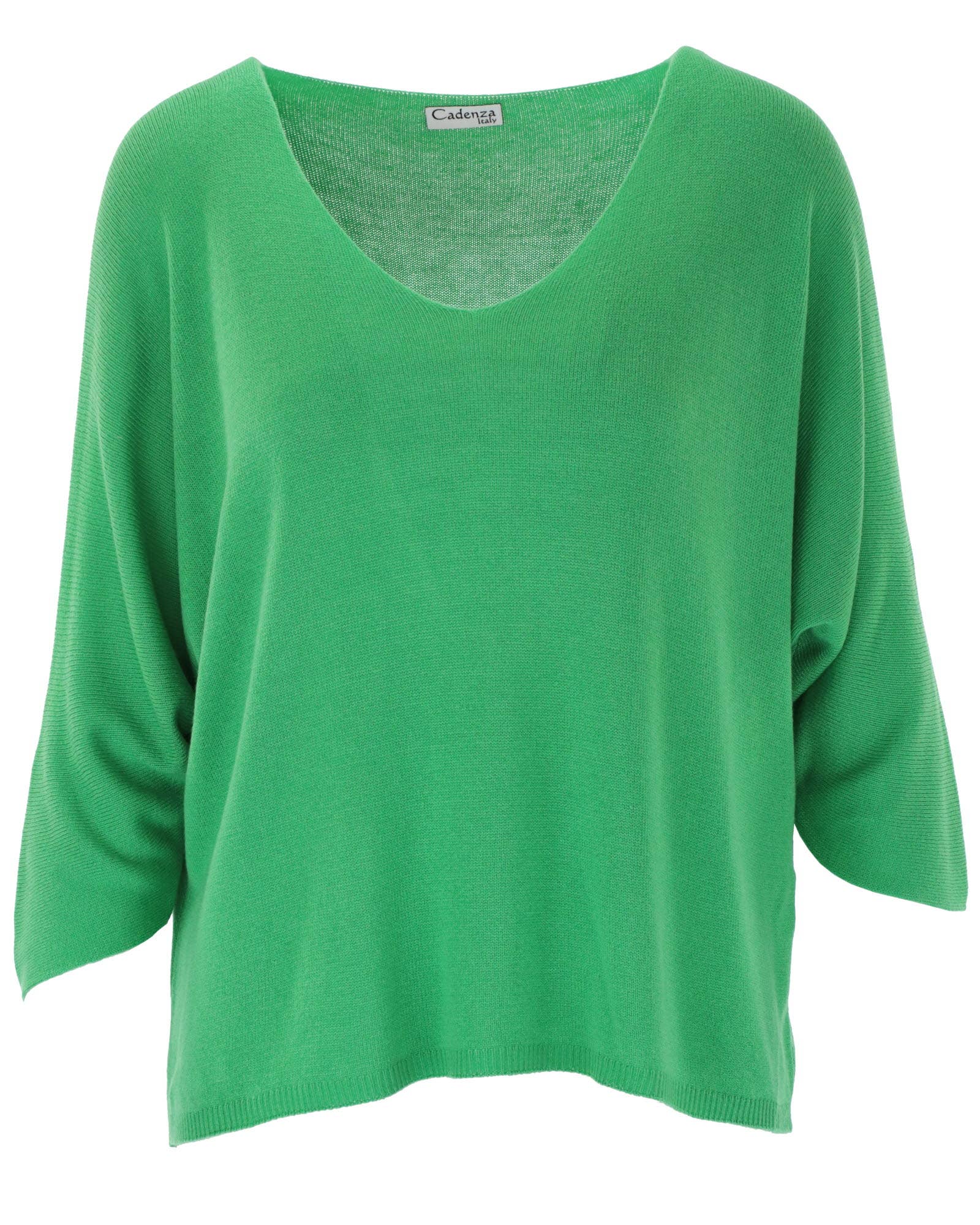 Summer Knit Top: Bright Green