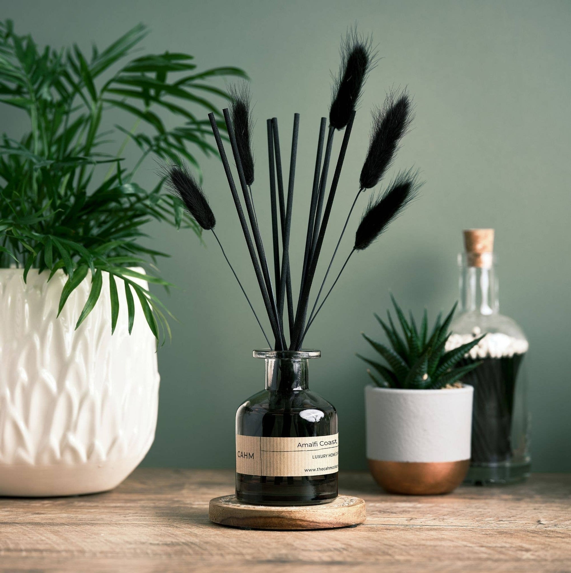 Amalfi Coast Reed Diffuser - Black | Luxury Reed Diffusers