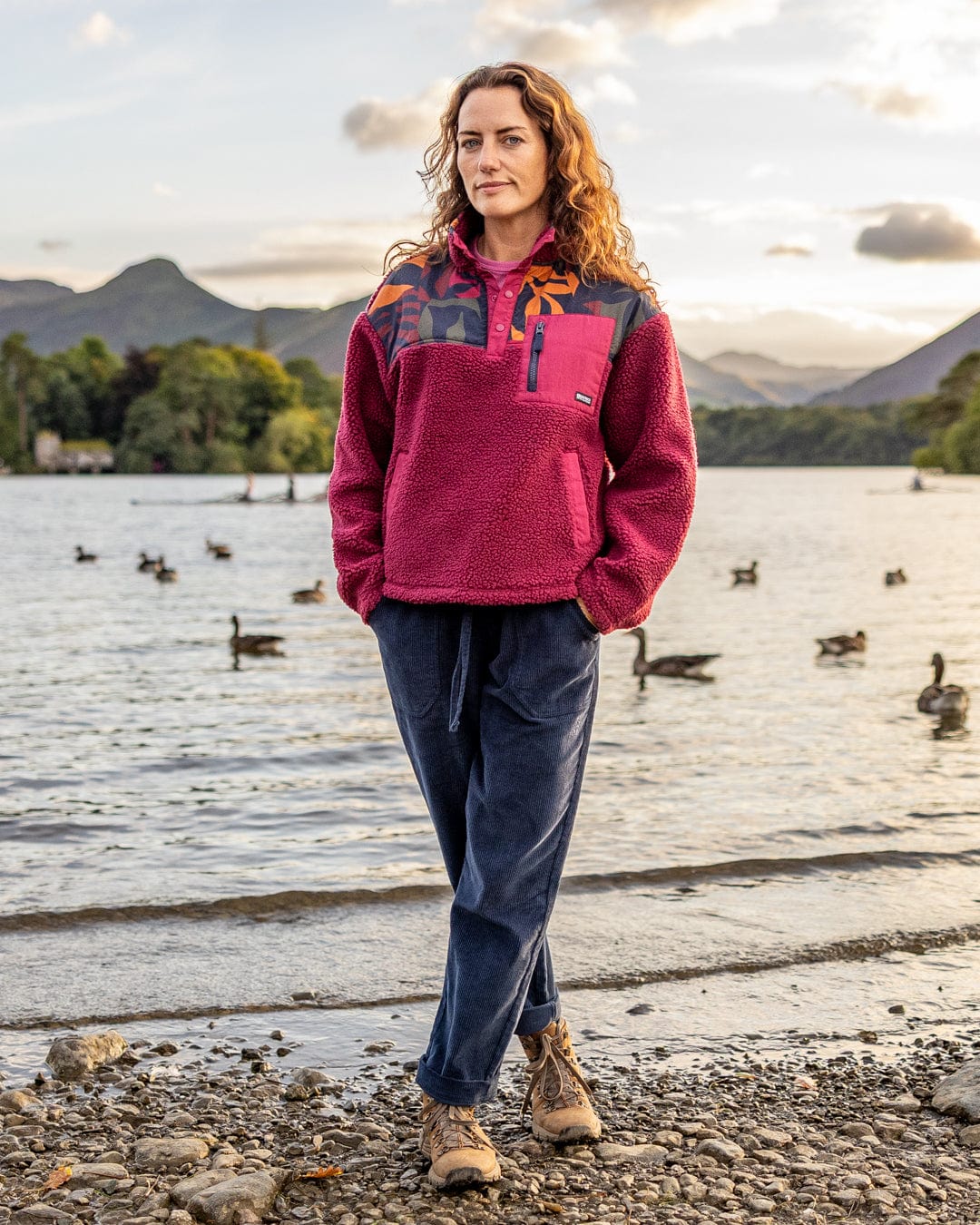 Salt Rock 1/4 neck zip Fleece