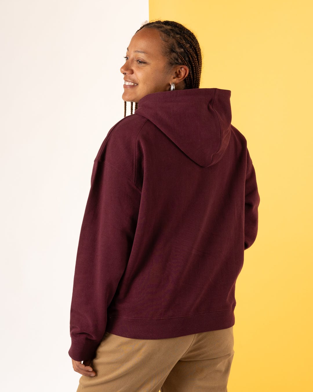 Salt Rock Trader Ditsy Hoodie Purple