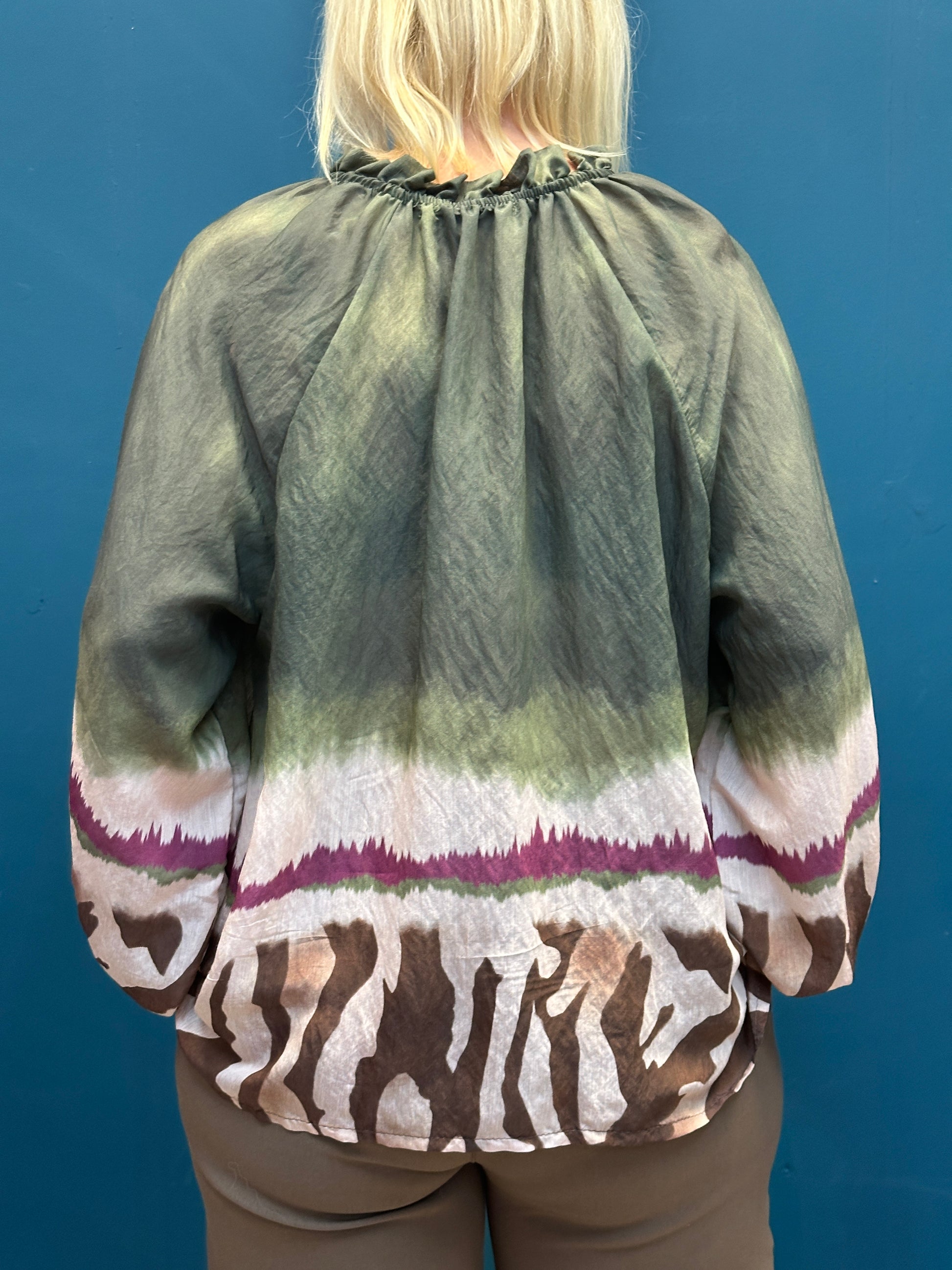 Marta Belladonna Shirt Military