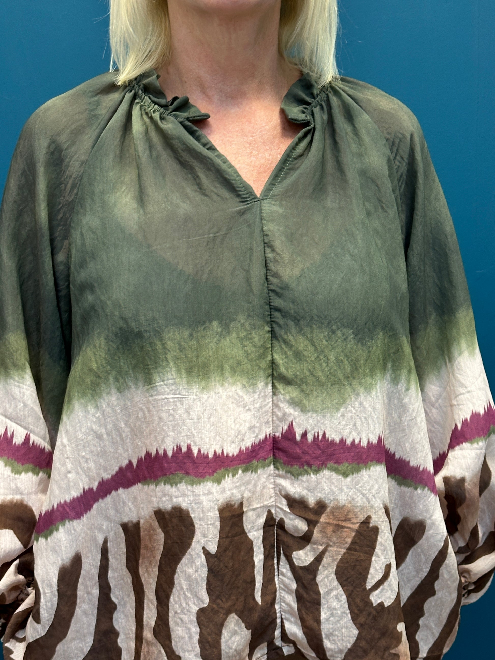 Marta Belladonna Shirt Military