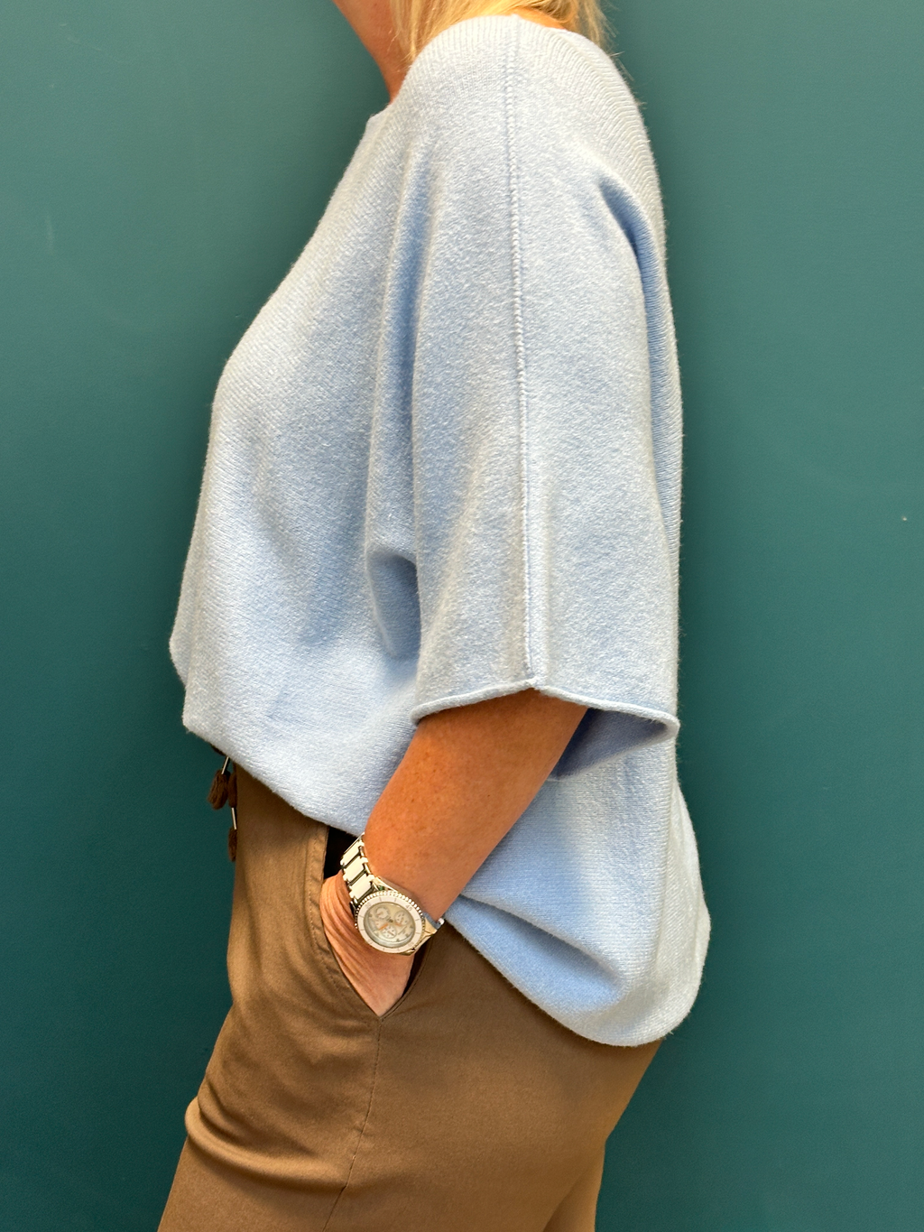 Marta Celeste Light Blue Knit