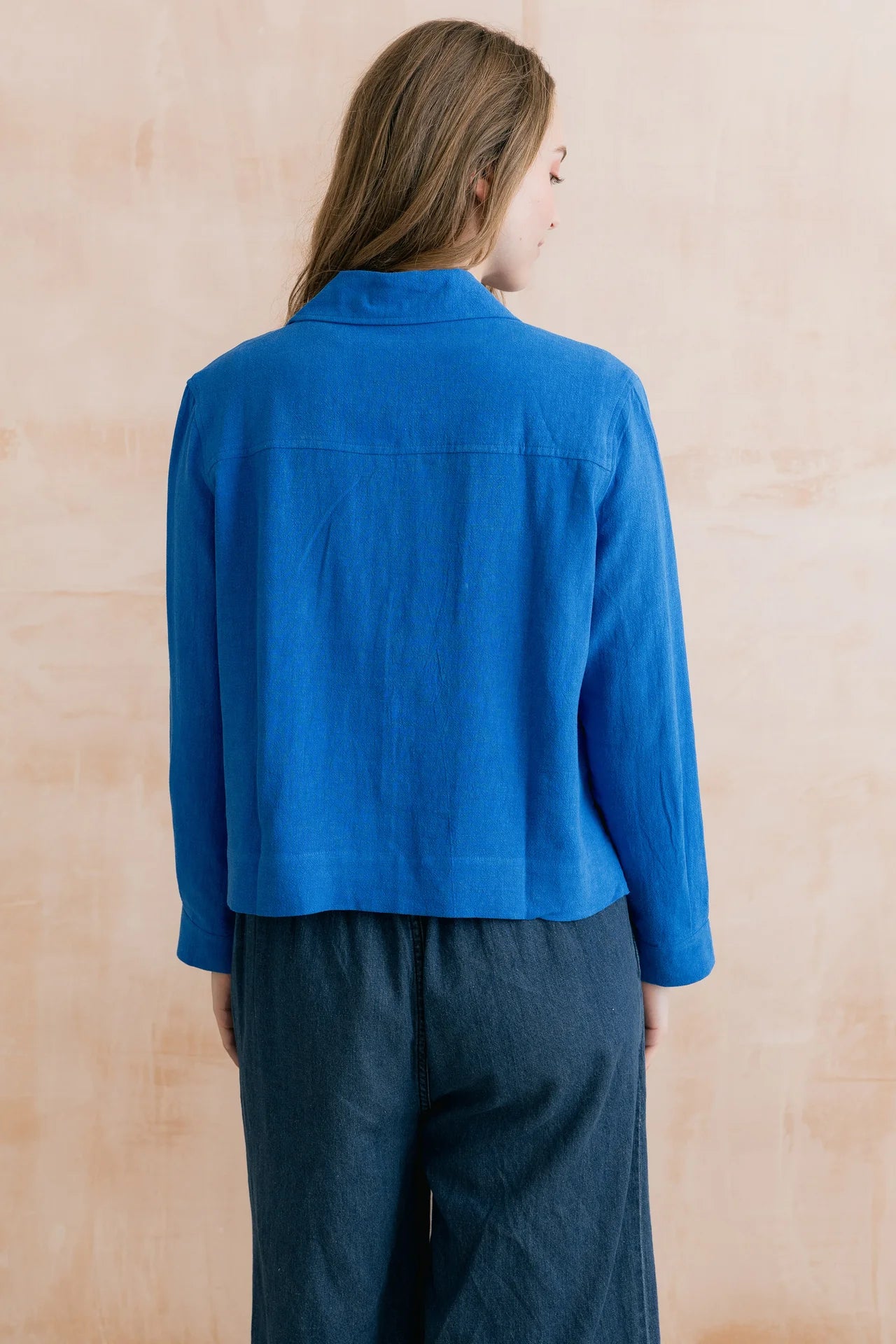 Lily & Me Linen Grasslands Jacket
