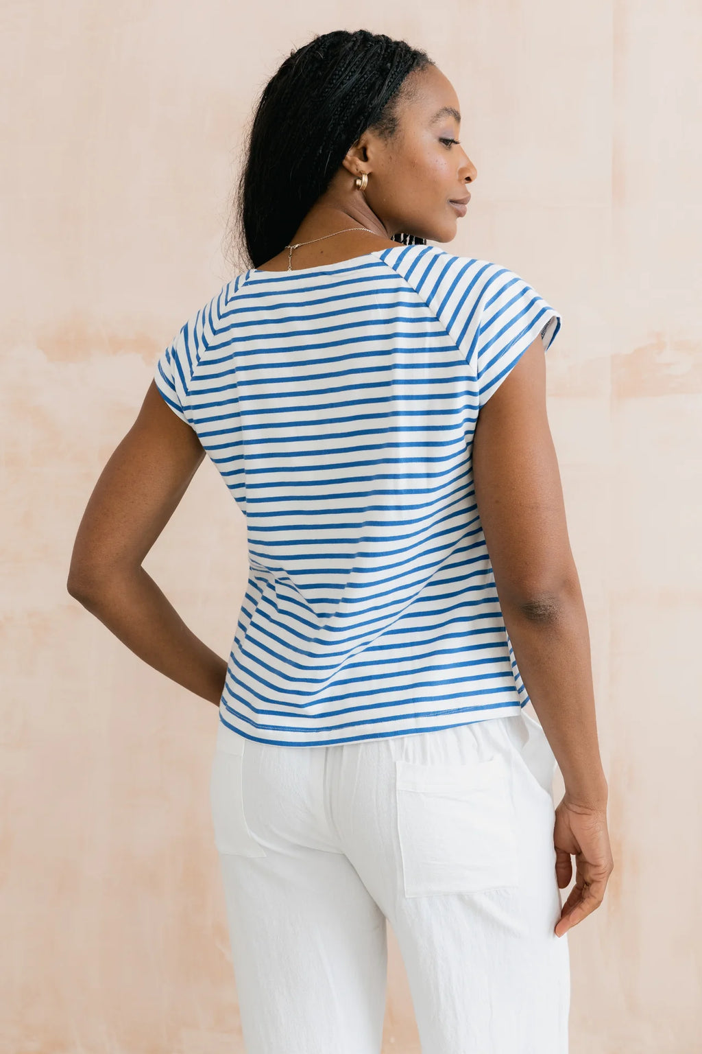 Lily & Me Tidal Cobalt T-shirt