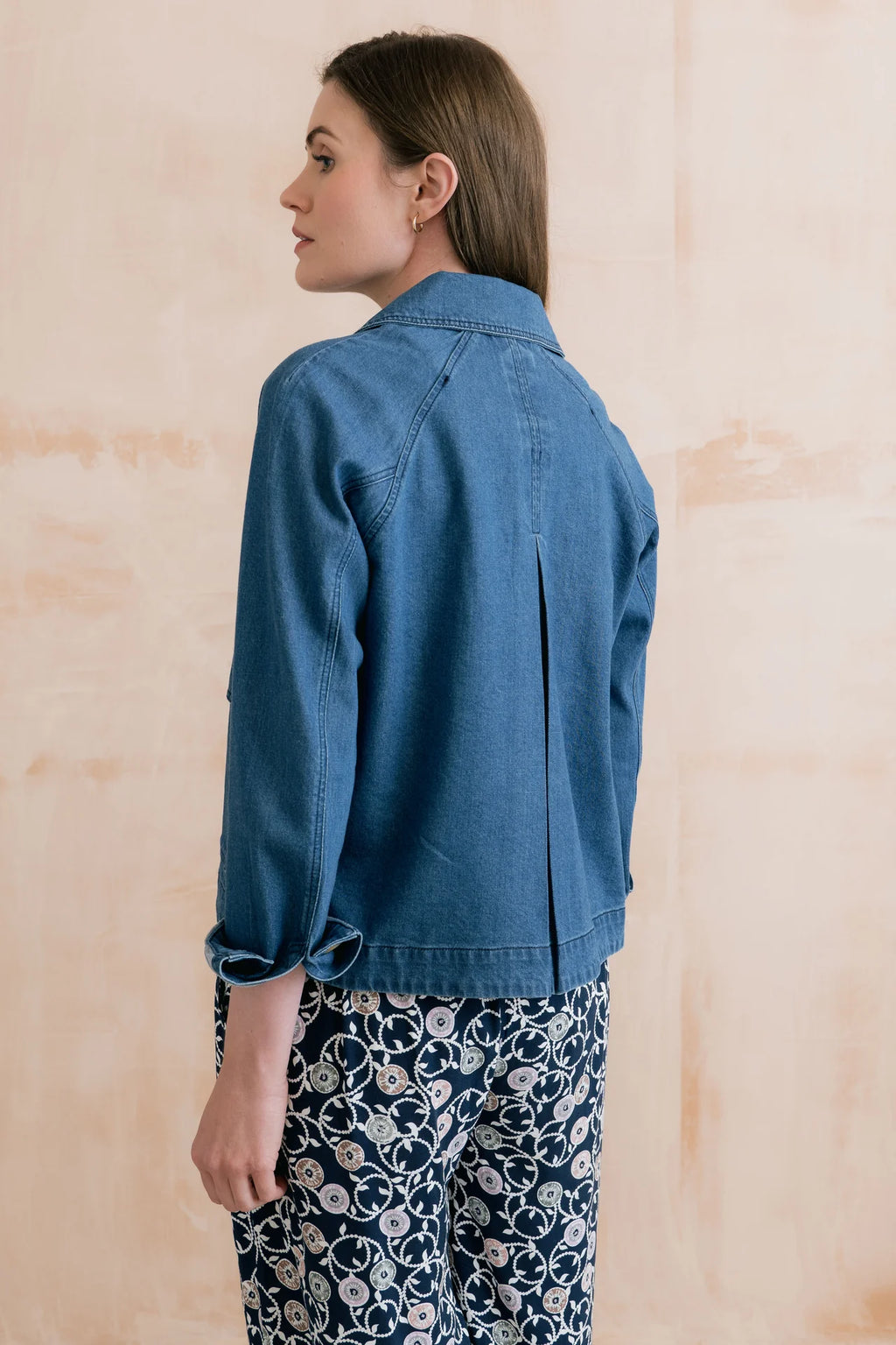 Lily & Me Helen Jacket Plain Heavy Denim