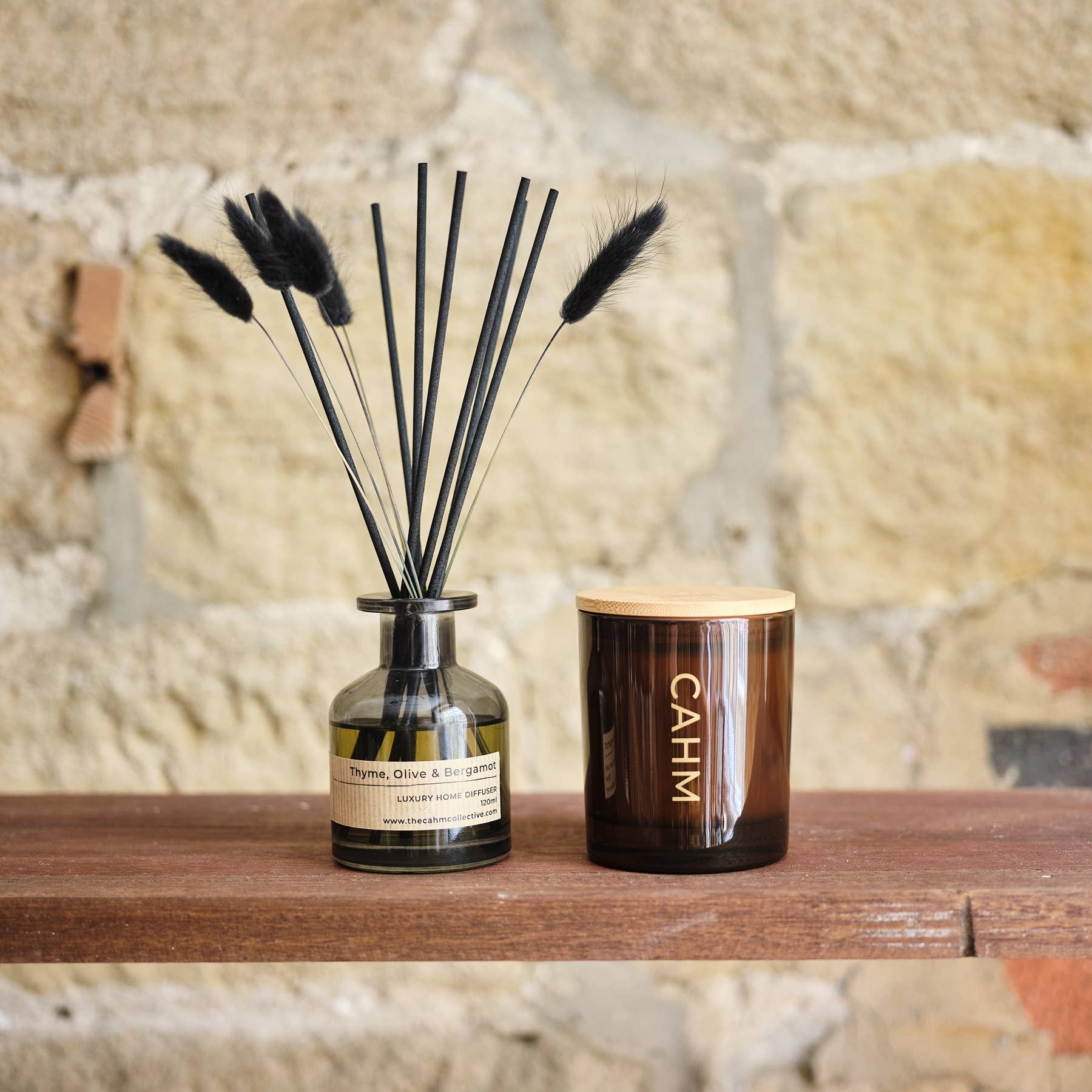 Amalfi Coast Reed Diffuser - Black | Luxury Reed Diffusers