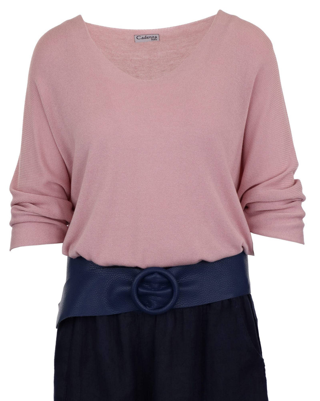 Summer Knit Top: Azure Blue