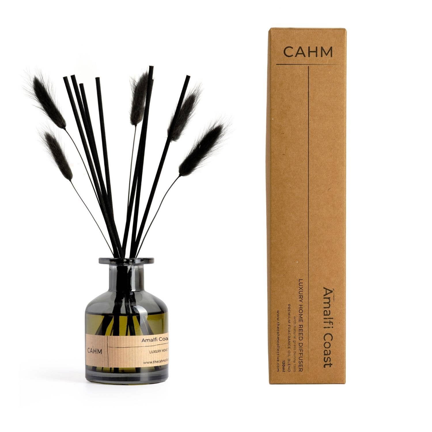 Amalfi Coast Reed Diffuser - Black | Luxury Reed Diffusers
