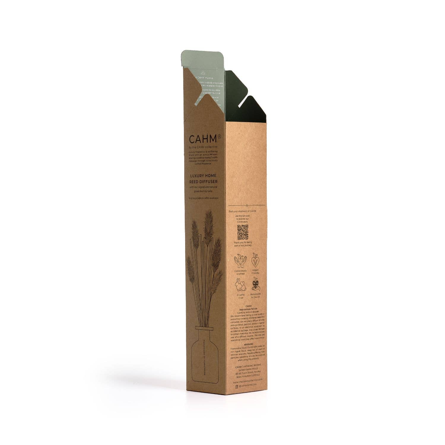 Rhubarb Freesia Clear Reed Diffuser | Luxury Reed Diffusers