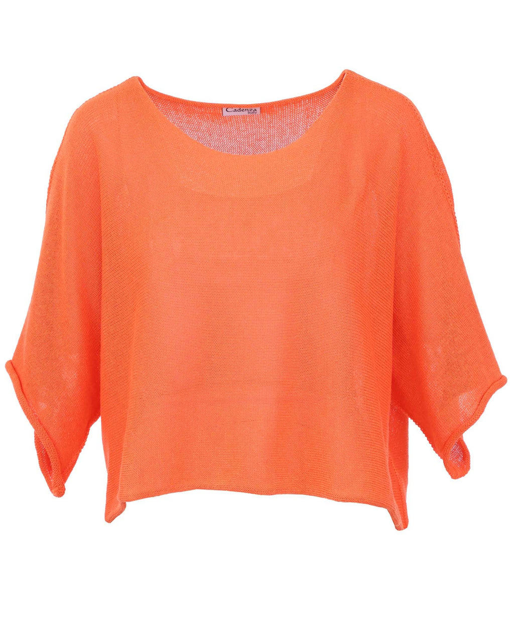 Cotton Blend Short Tunic Top: Sage / One Size