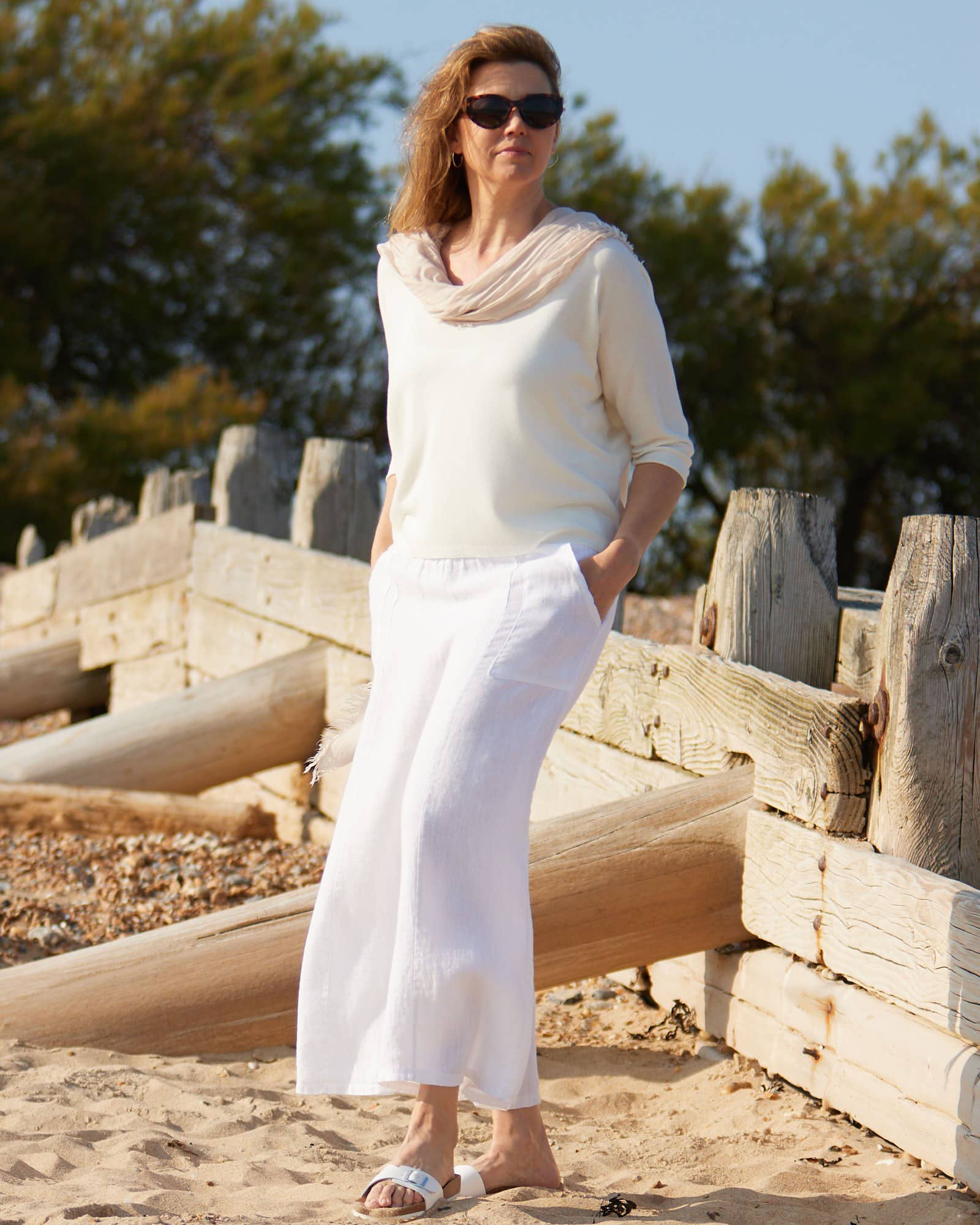 Summer Knit Top: Rose Pink