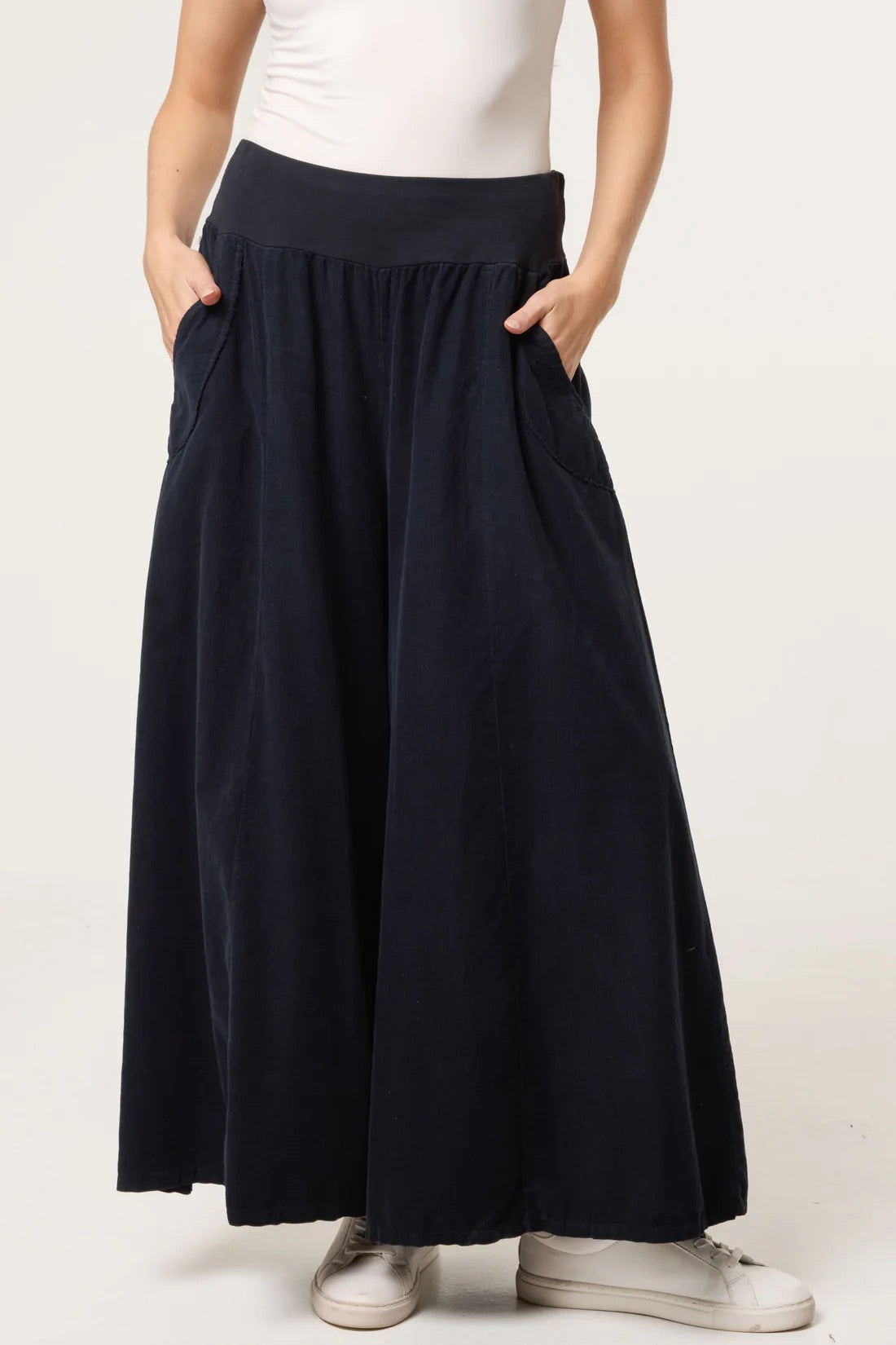 Baby Cord Wide Leg Trouser