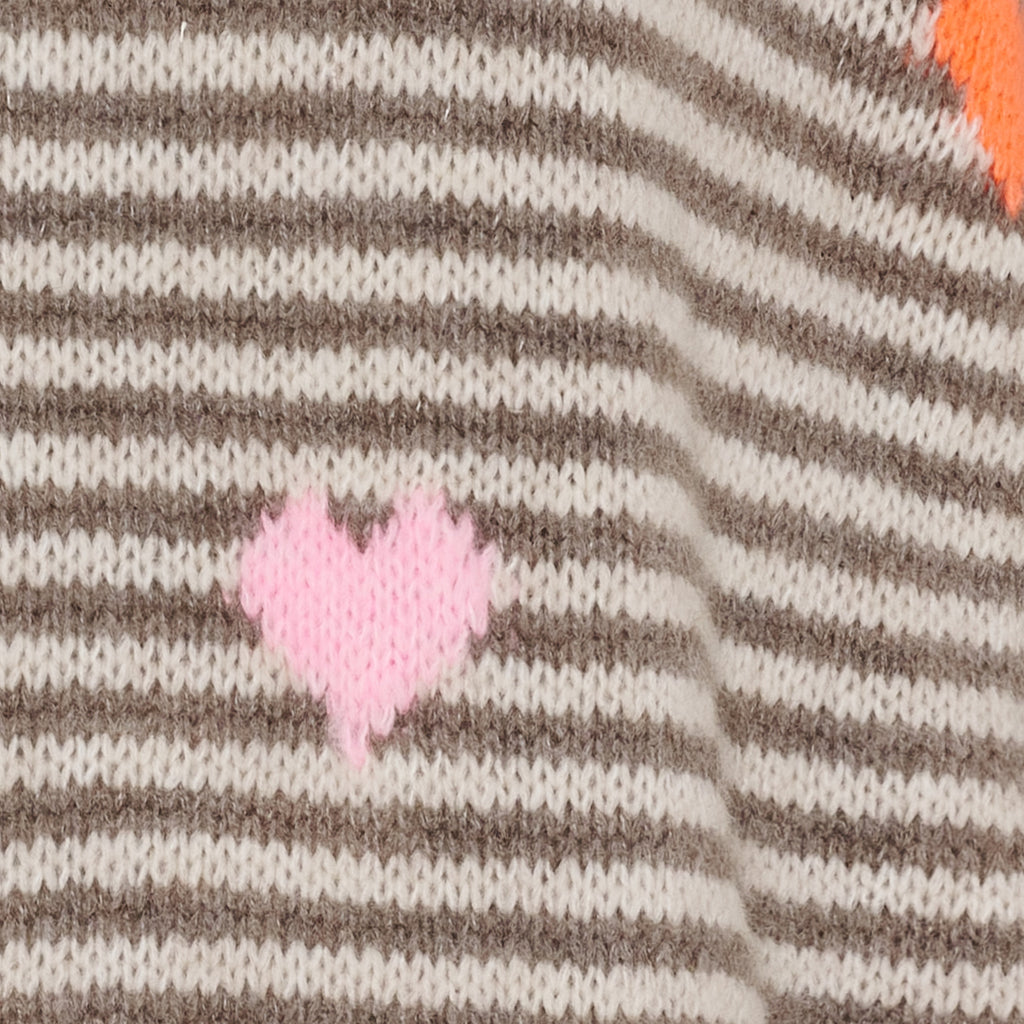 Marta Hearts Stripe Jumper