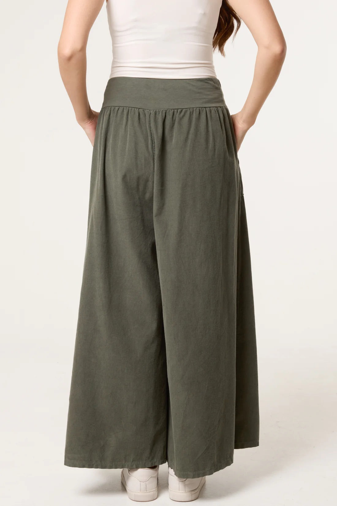 Baby Cord Wide Leg Trouser